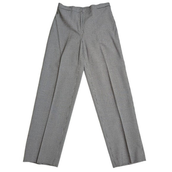 Spencer Tylar Petite Houndstooth Pants Career Office Black White 6P - Picture 1 of 6